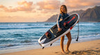 High-Performance Carbon Fiber Electric Surfboard | 22kW Motor, 60km/h Top Speed